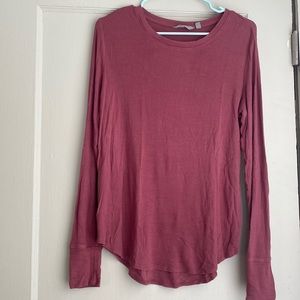 Athleta cloud light ribbed long sleeve top